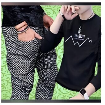 Men's Stitched Suit Set | Shirt with Matching Trouser for Formal & Casual Wear – Elegant & Ready to Wear Outfit | Stitched Suit For Men & Boys | Shirt & Trouser | Printed Tracksuit For Men - Best For Summer