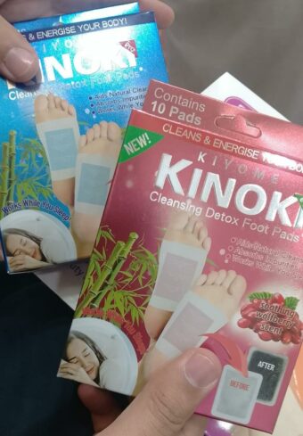 Kiyome Kinoki  Detox Foot Pads Patches Relaxation Massage Relief Stress Feet Care 10 Pads In Each Box(random box) - Image 2