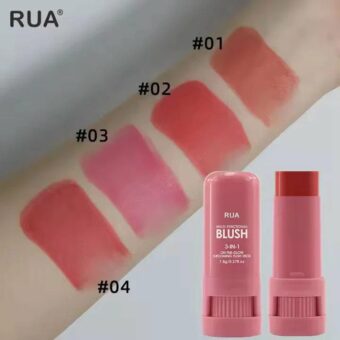 High-Pigment Matte Blush Stick – Long-Lasting, Water-Resistant & Blendable Contour Balm - Random Shades - Image 7