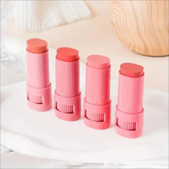 High-Pigment Matte Blush Stick – Long-Lasting, Water-Resistant & Blendable Contour Balm - Random Shades - Image 5