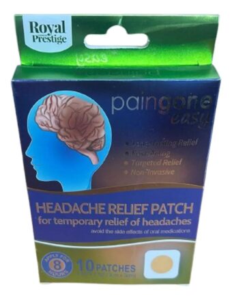 Paingone easy Headache Relief Patch for Temporary Relief of Headaches [10 Patches] - Image 2