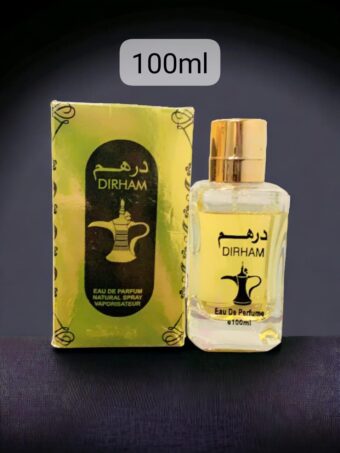 Dirham Gold - EAU De Perfum, Oriental Fragrance, long-lasting, Sandalwood (Men and Women) Unisex Eau de Arabian Perfume 100 ml - Image 2