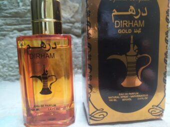 Dirham Gold - EAU De Perfum, Oriental Fragrance, long-lasting, Sandalwood (Men and Women) Unisex Eau de Arabian Perfume 100 ml - Image 3