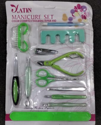 Yatin Professional Manicure Set with Color Cosmetics Tools and Nail Repair Essentials – All-in-One Grooming Kit for Nail Care, Makeup Application, and Nail Treatment – Portable and Durable for Home or Travel Use - Image 5