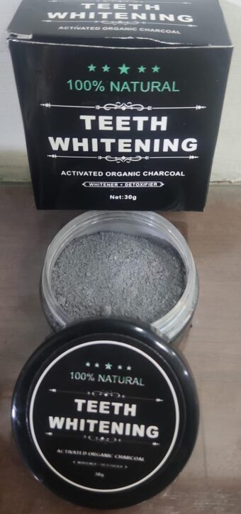 Teeth Whitening Charcoal Powder (Organic) Charcoal (30G) - Image 2