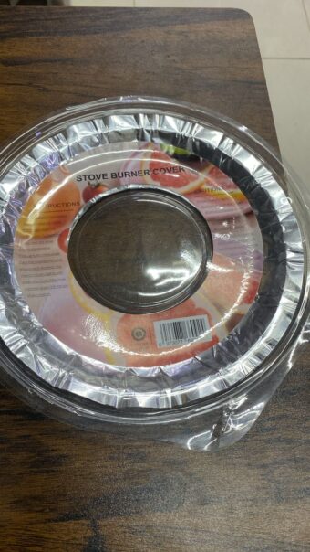 Foil Gas Stove Burner Covers , Paper Stove Mat 10 pcs set blister packing - Image 3