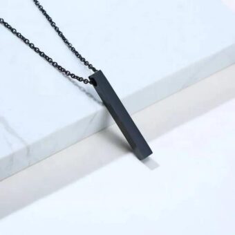 vertical bar Necklace Locket Chain for boys girls neck chain for men with locket Men`s Jeweler Pendant for men Stylish design - Image 5