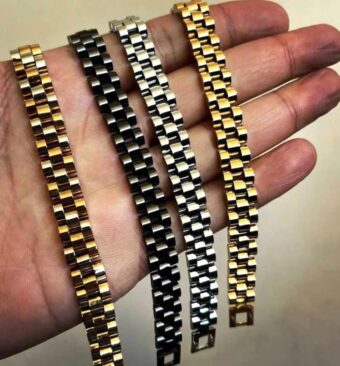 Stainless Steel Charming Hand Chain Bracelet | Beautiful Charming Hand Chain Bracelet For Boys and Men - Image 6