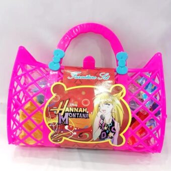 Shopping Bag With Home Furniture Toys For Kids - 10 PCS (Age: 3 Year Plus) - Image 2