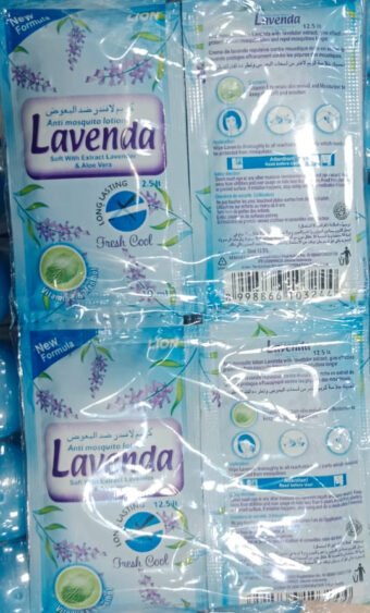 Pack Of 24 - Mosquito Repellent Lavenda Lotion | Best Quality Lotion with Fragrance | Soft & Silky Lotion  - Image 4