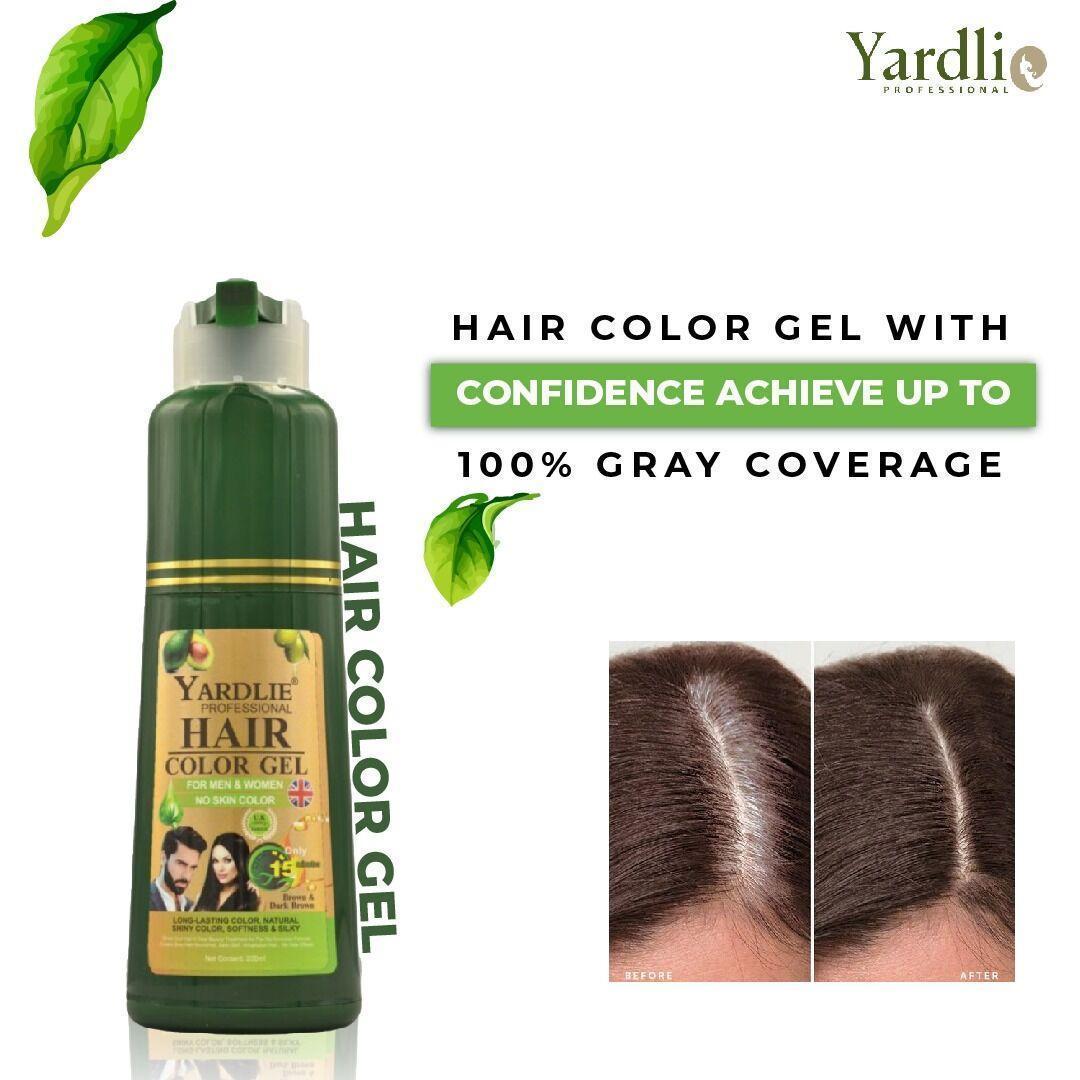YARDLIE PROFESSIONAL HAIR COLOR GEL 200ML PUMP