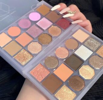 Biya Makeup High Pigmented Eyeshadow Palette Makeup Cosmetics 15 Colors Powder Glitter Eyeshadow Palette - Image 7