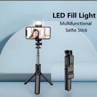 Selfie Stick Tripod R1S Bluetooth Remote Control Tripod Selfie Stick New Model with Wireless Remote Shutter Compatible with All Cell Phones - Image 6