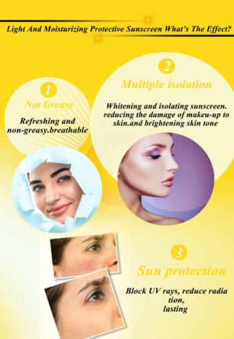 Kashee's Sunscreen SPF 55 | Water & Sweat Resistant, Paraben-Free | Broad Spectrum Sun Protection | 150ml - Image 3