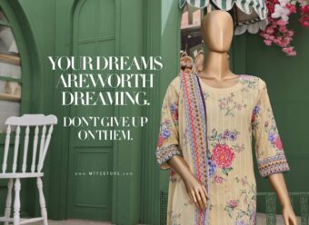 ✨ VIVARI  ✨ 3 Piece  Luxury Lawn Digital Printed Chickenkari Lawn Shirt/ Luxury Digital Printed  Pure Lawn/Unstitched Suit New Collection For Womens - Image 3