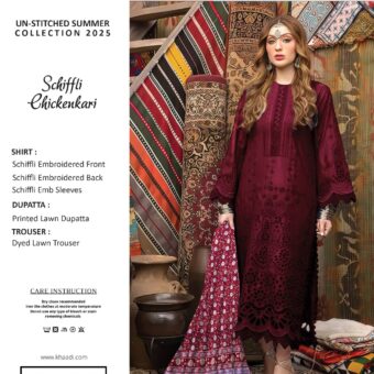 ✨ KHAADI ✨ 3 Piece Khaadi chicken Kari Unstitched Suit new Collection for womens