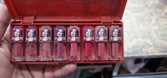 Mocallure Dark Nude Matte Lip Gloss Set – 8 Long-Lasting Shades for All Skin Tones - Image 2