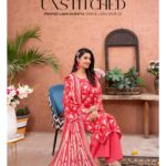 ✨ ZESH   ✨ 3 PieceUnstitched Suit ZESH SUMMAER LAWN COLLECTION 2025