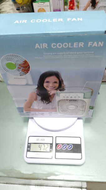 Portable Air Conditioner Fan USB Electric Fan, Fine Mist Water, and Humidifier Function - Random Color - Image 8