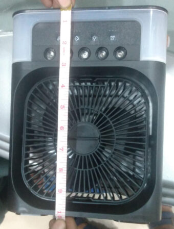Portable Air Conditioner Fan USB Electric Fan, Fine Mist Water, and Humidifier Function - Random Color - Image 3