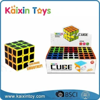 Colorful 3D Magic Cube Puzzle Toy for Kids – Brain-Boosting Educational Plastic Learning Toy for Early STEM Development, Hand-Eye Coordination & Problem-Solving – Durable and Safe for Ages 3+ - Pack of 01 - Image 2