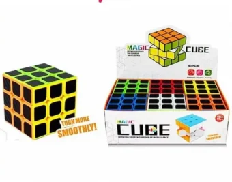 Colorful 3D Magic Cube Puzzle Toy for Kids – Brain-Boosting Educational Plastic Learning Toy for Early STEM Development, Hand-Eye Coordination & Problem-Solving – Durable and Safe for Ages 3+ - Pack of 01 - Image 6