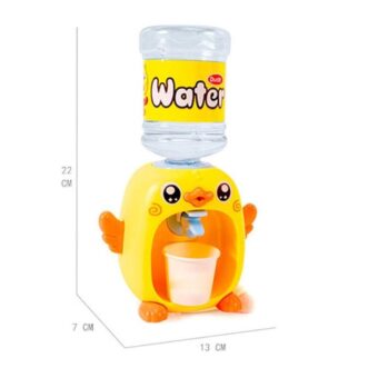 Mini Cute Simulation Duck Water Dispenser Set Toy – Educational Playhouse Drinking Fountain Toy for Kids | Pretend Play Furniture Gift - Random Color - Image 14
