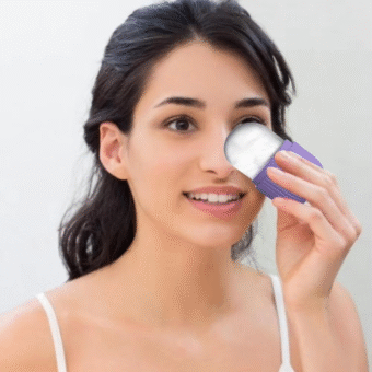Ice Roller Facial Massage | Silicone Cleansing Ice Lattice | Ice Cube Roller With Scrub – Random Color - Image 5
