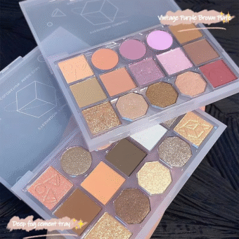 Biya Makeup High Pigmented Eyeshadow Palette Makeup Cosmetics 15 Colors Powder Glitter Eyeshadow Palette - Image 9