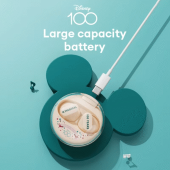 Disney 100 Anniversary Earbuds - Choice Disney QS-T1 Earphone Bluetooth 5.3 Wireless Headphones Low Latency Earbuds HIFI Stereo Sound 100th Anniversary Model ( Random Color ) - Image 9