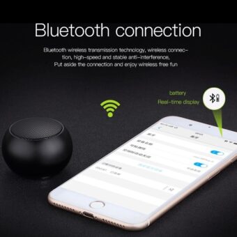 Mini Portable Wireless Bluetooth & Rechargeable Speaker - Wireless Bluetooth Mini Speaker With Card Slot (Random color) - Image 8