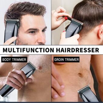Geemy (GM7620)  3in1 Grooming Kit is rechargeable powerful trimmer for men / Sharp Trimmer Face Shaver for precise shaving - Image 2
