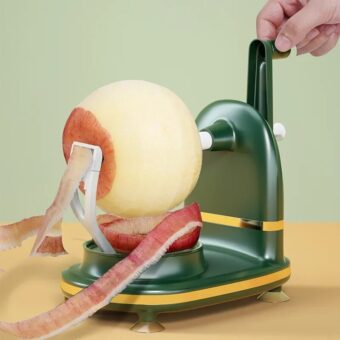 Manual Fruit Peeler | Multifunctional Peeler Household Peeling Machine | Manually Rotating Multifunctional Hand-Operated Fruit Peeler (Random color) - Image 5