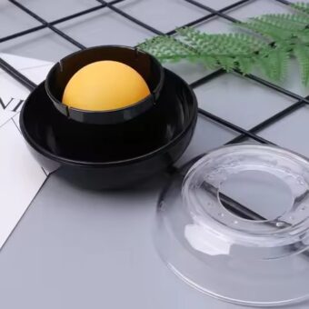 Sponge Damper Ball | Finger Wet Device | Desktop Finger Moistener (Roller Ball) Desk organizer (random color) - Image 2
