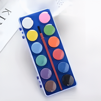 Pack of 16 Watercolors – Vibrant Multi-Color Paint Set for Kids & Artists - Image 2