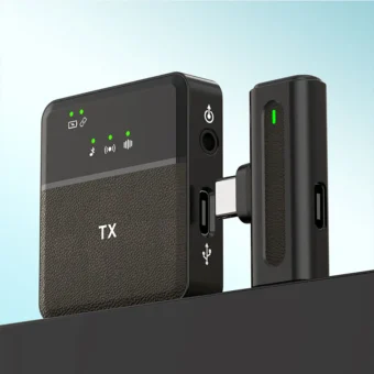 SX8 Type-C Single Lavalier Wireless Microphone for Interview and Vlog | Type-c Single Professional Lavalier Wireless Microphone - Image 4