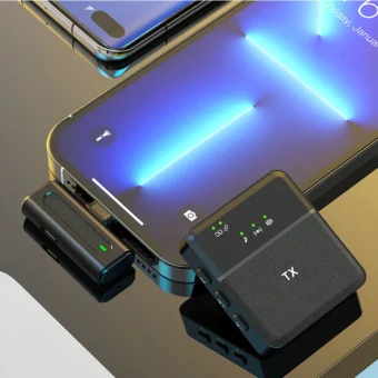 SX8 Type-C Single Lavalier Wireless Microphone for Interview and Vlog | Type-c Single Professional Lavalier Wireless Microphone - Image 3