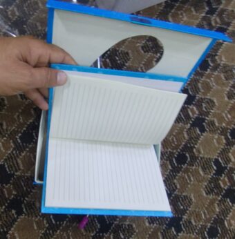 Beautiful Heart Shape Dairy with Lock  – Elegant & Stylish Journal | fancy look dairy (60 Pages) - Image 3