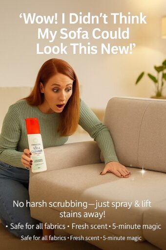 Puresofa | Sofa Cleaner Spray | Upholstery & Fabric Safe | Deep Cleaning | Stain Remover | Fast Dry | Pleasant Scent | 150ml - Image 3