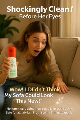 Puresofa | Sofa Cleaner Spray | Upholstery & Fabric Safe | Deep Cleaning | Stain Remover | Fast Dry | Pleasant Scent | 150ml - Image 5