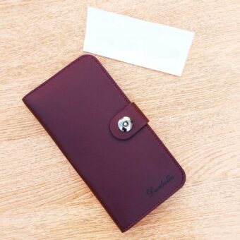 Dunbollu Slim Long PU Leather Wallet For Men With Zip - Card Holder Gents Wallet's | Best Quality Wallet For Men | Men's Wallet - Random Color - Image 4