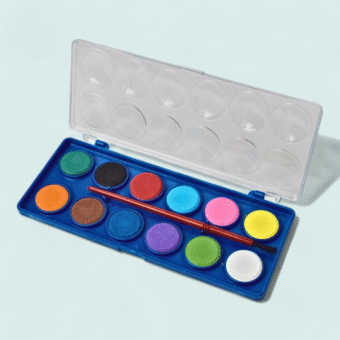 Pack of 16 Watercolors – Vibrant Multi-Color Paint Set for Kids & Artists - Image 4