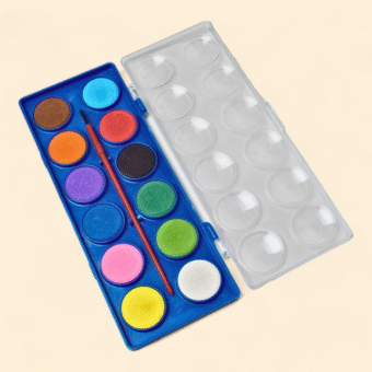Pack of 16 Watercolors – Vibrant Multi-Color Paint Set for Kids & Artists - Image 5