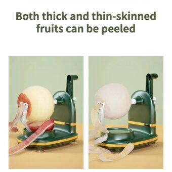Manual Fruit Peeler | Multifunctional Peeler Household Peeling Machine | Manually Rotating Multifunctional Hand-Operated Fruit Peeler (Random color) - Image 8