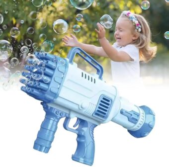 32-Hole Bazooka Bubble Machine Random Color
