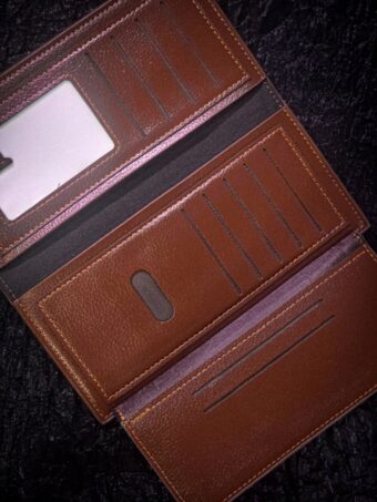 Rexine Wallet Smart Wallet for Male Easy To Carry, Stylish And Slim - Brown Color | Wallet For Mens | Stylish Wallet - Image 6