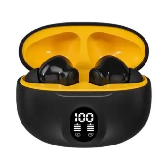 Stereo Wireless Earphones 895B – Bluetooth V5.4, Premium Deep Bass, Waterproof, Dustproof, LCD Display, Long Battery Life