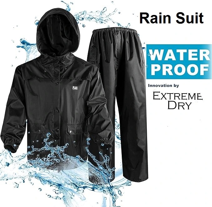 Ultimate Rain Protection: Waterproof Jacket & Pant Set - Lightweight & Durable for Outdoor Activities| Rain Coat | Rain Suit | - Image 2