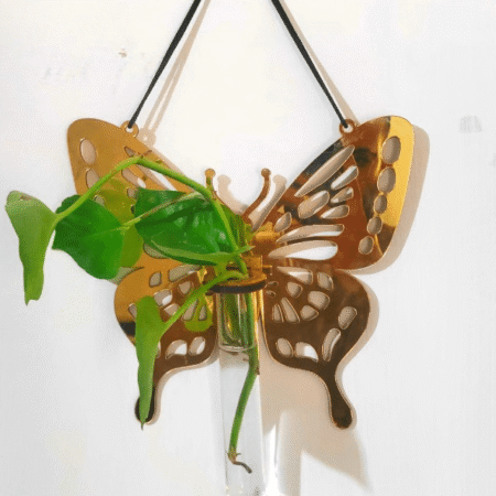 Title: Butterfly Propagation Station – Elegant Display for Plant Cuttings
