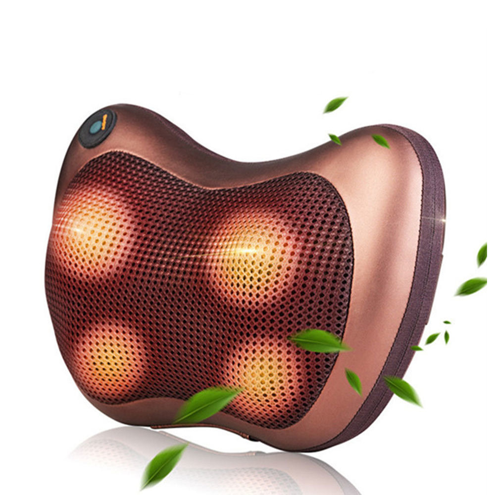 Car and Home Massage Pillow Electric Massager for Neck, Back, Shoulder, Waist, Muscle Pain Relief with Heat Function - Image 2